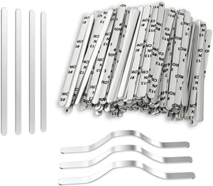 Aluminum Nose Bridge Strips Adjustable Clips Wire for Mask Making