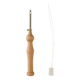 5MM/3.5MM Knitting Embroidery Pen Wooden Handle