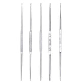 5/12 Pcs Metal Crochet Hook Knitting Needles DIY Craft Tool Set