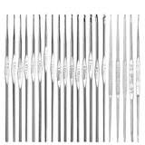 5/12 Pcs Metal Crochet Hook Knitting Needles DIY Craft Tool Set