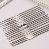 5/12 Pcs Metal Crochet Hook Knitting Needles DIY Craft Tool Set