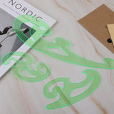 Kaobuy Plastic Sewing Tailor Ruler DIY Clothing Patchwork Cloth Cutting Ruler
