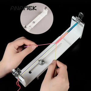 DIY Wood Wristband Maker Jewelry Tool Braided Rope Weaver