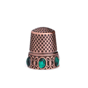Vintage Sewing Thimble Embroidery Finger Protector Finger Ring Thimble DIY Craft