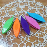 7pcs Plastic Tatting Shuttles Set Lace Making Craft Tool Accessory