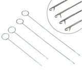 Stainless Steel Crochet Hook Loop Turner Fabric Tubes Strap Belt Strips DIY