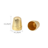 Retro Finger Protector Antique Thimble Ring Handworking Needle Thimble