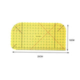 Ironing Ruler Patchwork Tailor DIY Craft Measuring Tool Hot