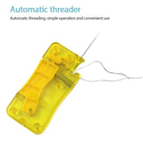 Plastic Auto Threader Needle Threading Device for DIY Embroidery