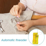 Plastic Auto Threader Needle Threading Device for DIY Embroidery
