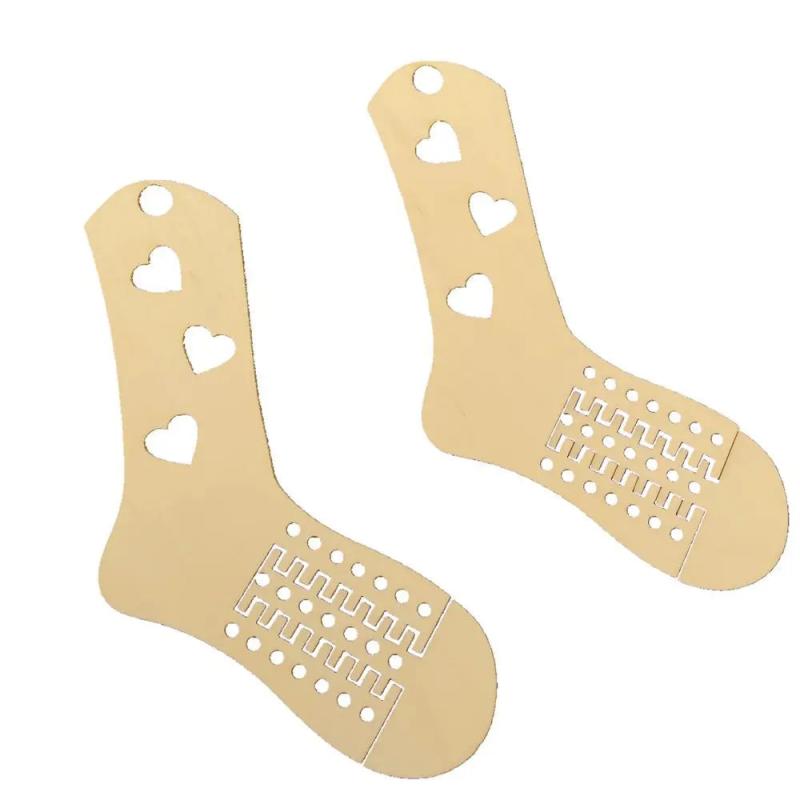 Wooden Sock Holder 3 Style Woven Socks Model Adjustable Sock Blocker