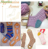 Wooden Sock Holder 3 Style Woven Socks Model Adjustable Sock Blocker