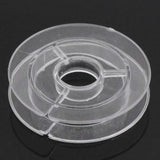 20Pcs Transparent Plastic Sewing Bobbins 50mm