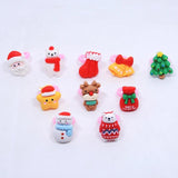 Christmas Santa Elk Socks Snowman Ring For Party