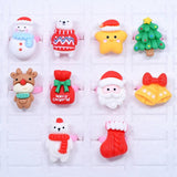Christmas Santa Elk Socks Snowman Ring For Party