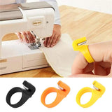 3PCS Finger Blade Needle Craft Thimble Sewing Ring Thread Cutter DIY Accessory