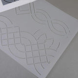 Nonvor Plastic Quilting Template Patchwork Tools Spine Embroidery Templates