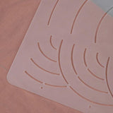 Nonvor Plastic Quilting Template Patchwork Tools Spine Embroidery Templates