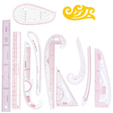 French Curve Sewing Ruler Patchwork Measure Tailor Drawing Template DIY