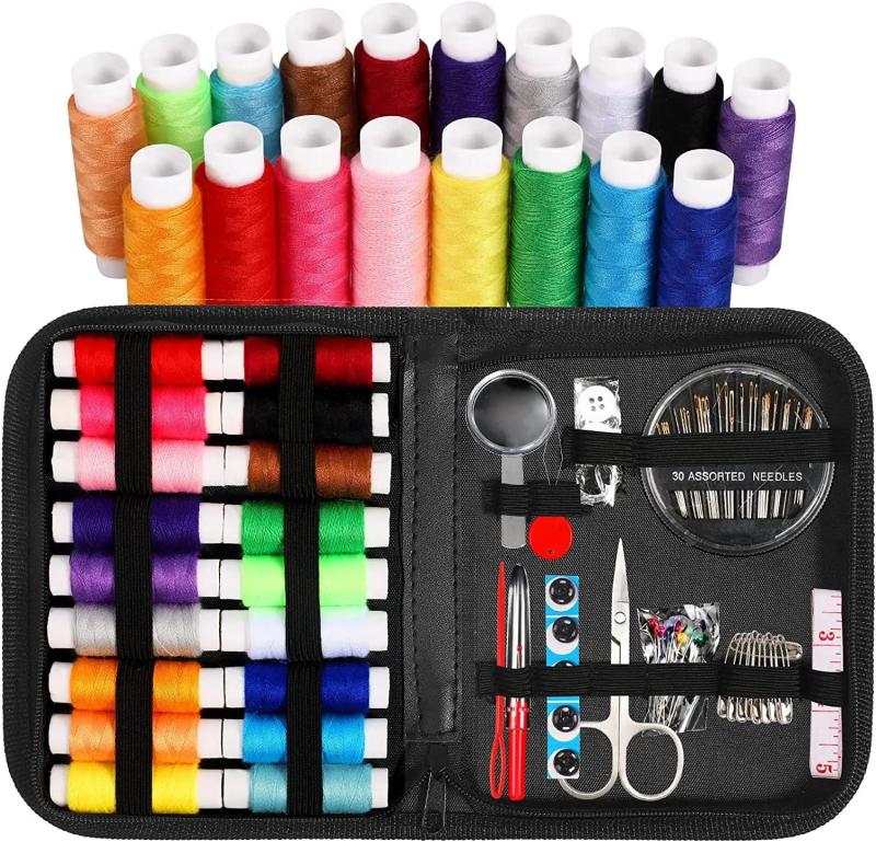 Multi-function Sewing Kits Bag for Hand Quilting Stitching