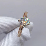 Classic 4-Claw Zircon Wedding Jewelry For Women