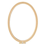Bamboo Plastic Embroidery Hoops Frame for DIY Cross Stitch