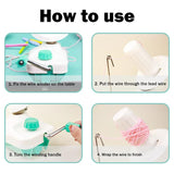 Hand Operated Yarn Winder for Knitting Crochet