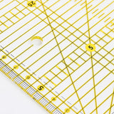 DIY Patchwork Hand Tools Sewing Part Fixed Gauge Fabric Cutting Ruler 15x30CM