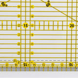 DIY Patchwork Hand Tools Sewing Part Fixed Gauge Fabric Cutting Ruler 15x30CM