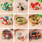 Bohemian Beads Bracelet for Women Multilayer Butterfly Tree Christmas Charms
