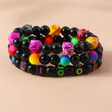 Bohemian Beads Bracelet for Women Multilayer Butterfly Tree Christmas Charms