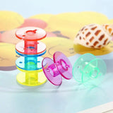 25Pcs Plastic Bobbins Sewing Machine Spools DIY Embroidery Tailoring