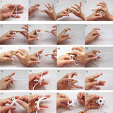 3pcs Plastic Tatting Shuttle Kit for Sewing Hand Lace Making