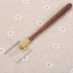 Embroidery Needle Tambour Crochet Hook Luneville Hook Handle Set S Couture