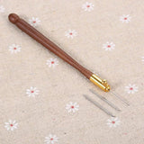 Embroidery Needle Tambour Crochet Hook Luneville Hook Handle Set S Couture