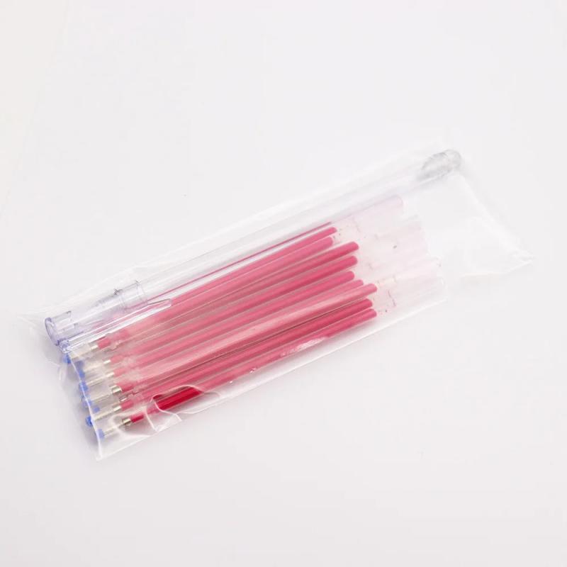 10Pcs/Set Heat Erasable Fabric Pens Disappearing Fabric Marker Pen