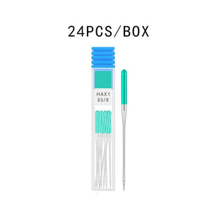 24PCS Sewing Machine Needles 9 12 14 16 18 Universal Regular Point DIY