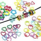 30pcs Small Clip Locking Stitch Markers Crochet Knitting Tools DIY Sewing Access