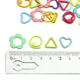 30pcs Small Clip Locking Stitch Markers Crochet Knitting Tools DIY Sewing Access