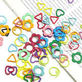 30pcs Small Clip Locking Stitch Markers Crochet Knitting Tools DIY Sewing Access
