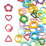 30pcs Small Clip Locking Stitch Markers Crochet Knitting Tools DIY Sewing Access