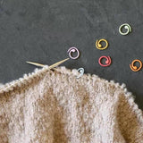 30pcs Small Clip Locking Stitch Markers Crochet Knitting Tools DIY Sewing Access