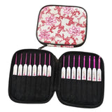 16Pcs Aluminum Crochet Hook Kit with Storage Bag