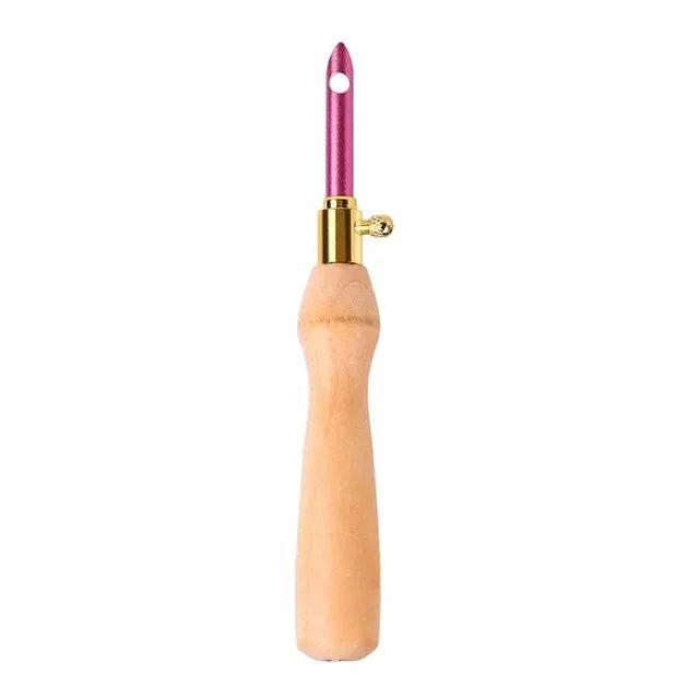Adjustable Embroidery Punch Needle Wooden Handle for DIY Craft