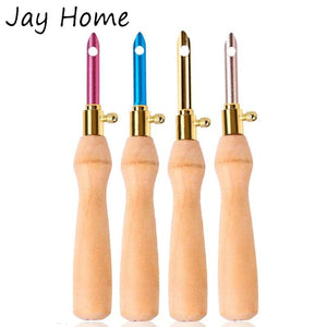 Adjustable Embroidery Punch Needle Wooden Handle for DIY Craft