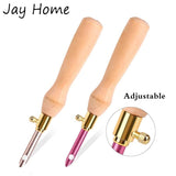 Adjustable Embroidery Punch Needle Wooden Handle for DIY Craft