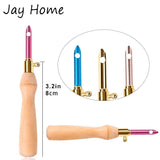 Adjustable Embroidery Punch Needle Wooden Handle for DIY Craft