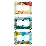 3 Pieces Embroidery Thread Organizer Cards DIY Sewing Storage Cardboard