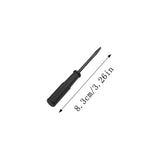 3Pcs Flat Head Screwdriver Set Plastic Handle Sewing Machine Repair Tool