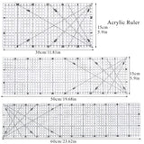 Nonvor Acrylic Patchwork Ruler for Cloth DIY Craft